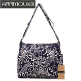 Bohemian Style Elephant Print Shoulder Bag