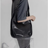 Minimalist Line Shoulder Bag for Women Large Capacity Totes Bag