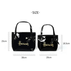 Casual PVC Tote Bow-knot Bags Ladies Shoulder Bag Waterproof