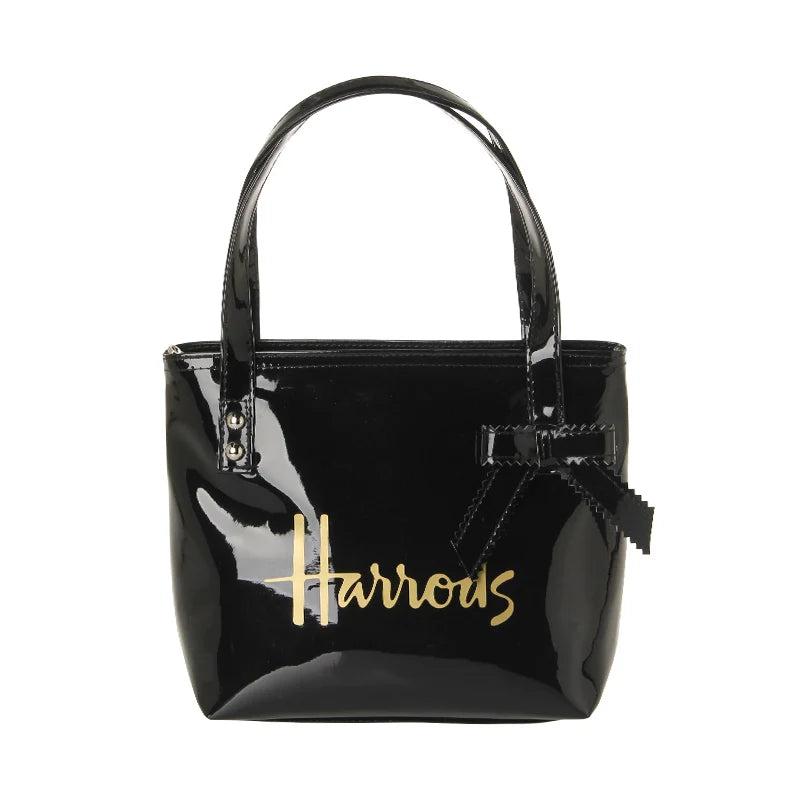 Casual PVC Tote Bow-knot Bags Ladies Shoulder Bag Waterproof