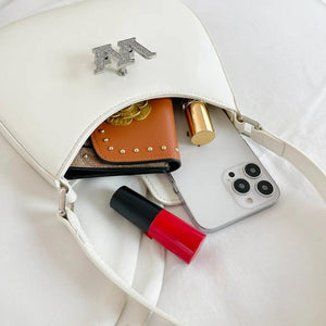 Women Handbags Retro Shoulder Underarm Bag Lipstick