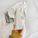 Women Handbags Retro Shoulder Underarm Bag Lipstick