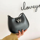 Women Handbags Retro Shoulder Underarm Bag Lipstick