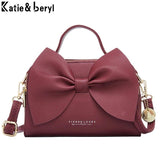 Women Leather Handbags Female Shoulder Crossbody Bags High Ladies Messenger Hand