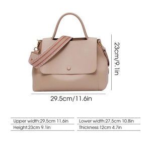 Vintage PU Leather Handbag Crossbody Shoulder Bag Chain Shopper