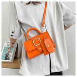 Shell Women Messenger Bags Women Crossbody Bags Small Square Leather