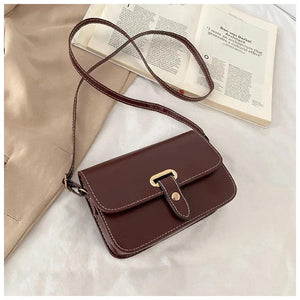 Shell Women Messenger Bags Women Crossbody Bags Small Square Leather