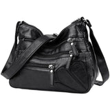 Tilorra Soft Leather Messenger Bag Women's Large Capacity Crossbody Bag