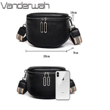 High Quality Cowhide Women Tote Bag Leather Handbag Shoulder Messenger Sac