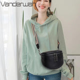 High Quality Cowhide Women Tote Bag Leather Handbag Shoulder Messenger Sac