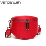 High Quality Cowhide Women Tote Bag Leather Handbag Shoulder Messenger Sac