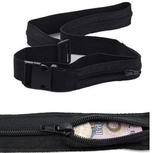 Travel Security Secret Waist Money Belt Hidden Safe Pouch Wallet Ticket