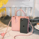 Women PU Crossbody Bags Ladies Girls Soild Party Street Shoulder Bags Handbags