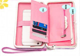 Women Long Wallet Metal Buckle Ladies Clutch Bowknot Inside Zipper Purse