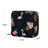 Women Small Cosmetic Bag Set Zipper Girls Mini Sanitary Napkins Makeup Lipstick