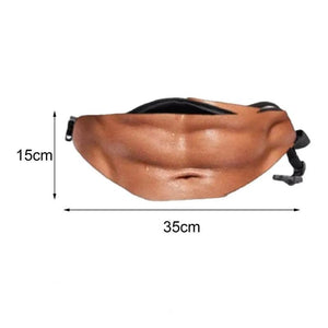 Dad Beer Belly Waist Pack Large Capacity Travel Bag