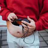 Dad Beer Belly Waist Pack Large Capacity Travel Bag