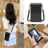 Women's Crossbody Phone Bag Touch Screen Cell Phone Purse Messenger