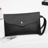 LADSOUL Women's Clutch Bag Small Square Zero Wallet Solid Cluches