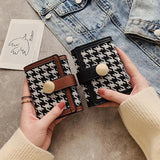 Women's Canvas Wallet Short wallet Long handbag Multifunctional zero wallet