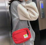 Unisex Crossbody Bag Oxford Cloth Diagonal Shoulder Bags