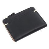 Women's Small Wallet PU Clutch Purse Solid Color