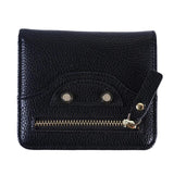 Short Soft Leather Wallet High Small Fresh