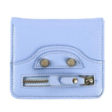 Short Soft Leather Wallet High Small Fresh