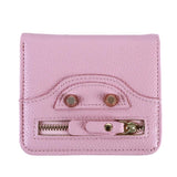 Short Soft Leather Wallet High Small Fresh