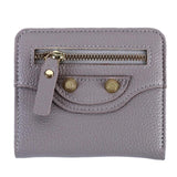 Short Soft Leather Wallet High Small Fresh