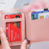 Short Tassel Wallet Women Purse Female Mini Wallets Students Purse Ladies Small