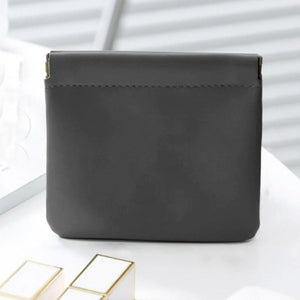PU Leather Pocket Makeup Bag Mini Makeup Pouch with Zipper