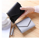 Mini Tassel Wallet Women Purse Female Short Mini Wallets Students Lovely Purse F