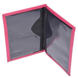 Pink World Passport Cover PU Leather