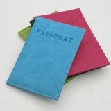 Pink World Passport Cover PU Leather