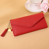 Chic Zipper Clutch Wallet Soft PU Leather Money Bag