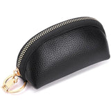 Soft Leather Car Key Bag Large Capacity Multi-Function Small Wallet