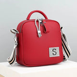 Women's Cowhide Shoulder Bag High Quality Leather Handbag