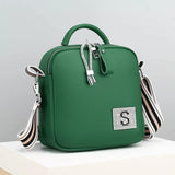 Women's Cowhide Shoulder Bag High Quality Leather Handbag