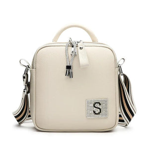 Women's Cowhide Shoulder Bag High Quality Leather Handbag