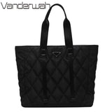 Nylon Tote Bag Large Capacity Shopper Lady Shoulder Commute Bags