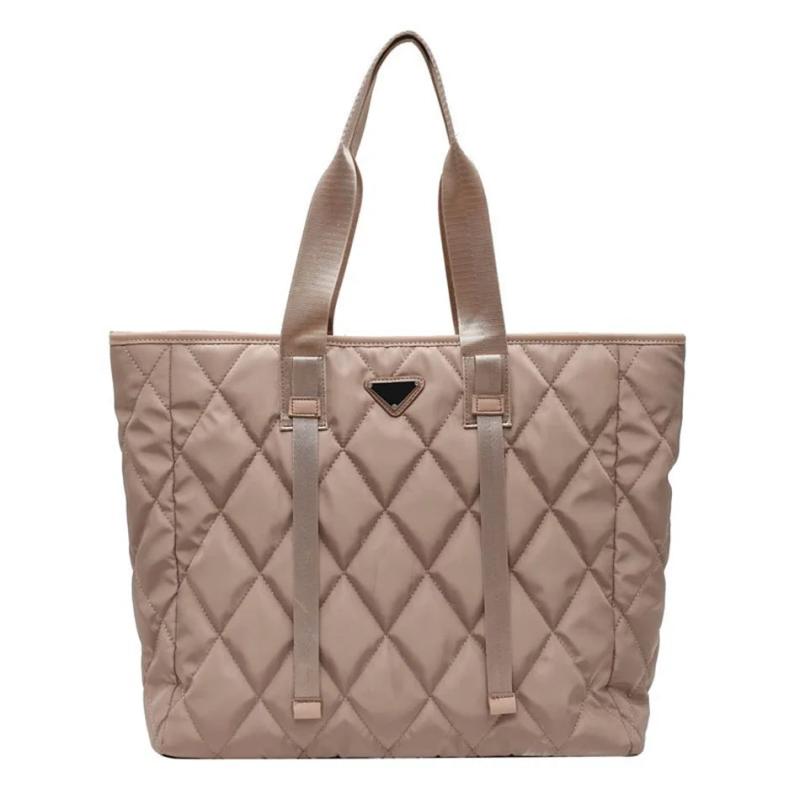 Nylon Tote Bag Large Capacity Shopper Lady Shoulder Commute Bags