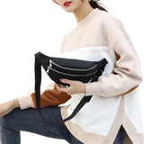 Waterproof Rhombohedron Waist Fanny Pack Belt Bag