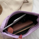 Women Faux Leather Chain Shoulder Tote Handbag