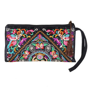 Embroidered Women Wallet Small Women Wallet