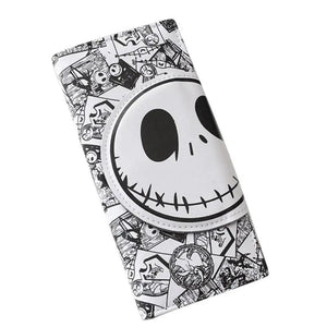 Nightmare Wallet Unisex Jack Skull Purse PU Leather Clutc