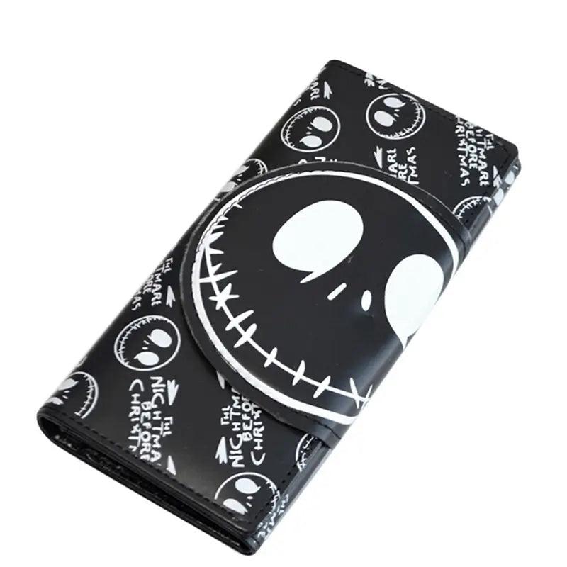 Nightmare Wallet Unisex Jack Skull Purse PU Leather Clutc