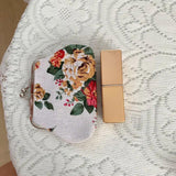 Floral Wallets Women Vintage Canvas Wallet Coin Lipstick Ladies Purses