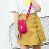 6 Colors Ladies Cross-body Phone Bags Women Shoulder Pouch Handbag