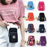 6 Colors Ladies Cross-body Phone Bags Women Shoulder Pouch Handbag
